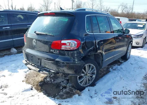 2015 Volkswagen Tiguan Sel из США, поврежденный, VIN WVGBV7AX5FW554022